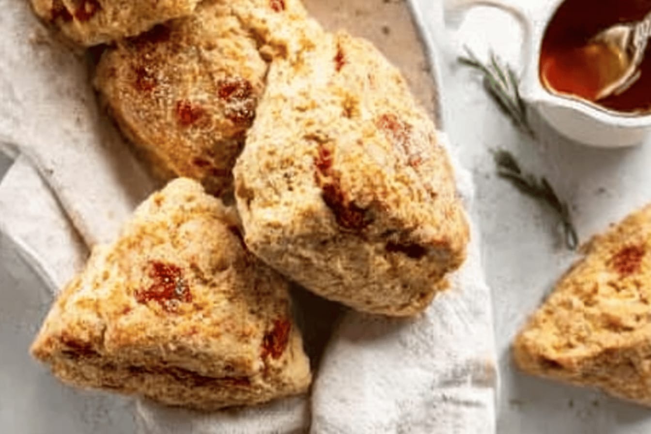 Sun-Dried Tomato Scones Recipe Delight