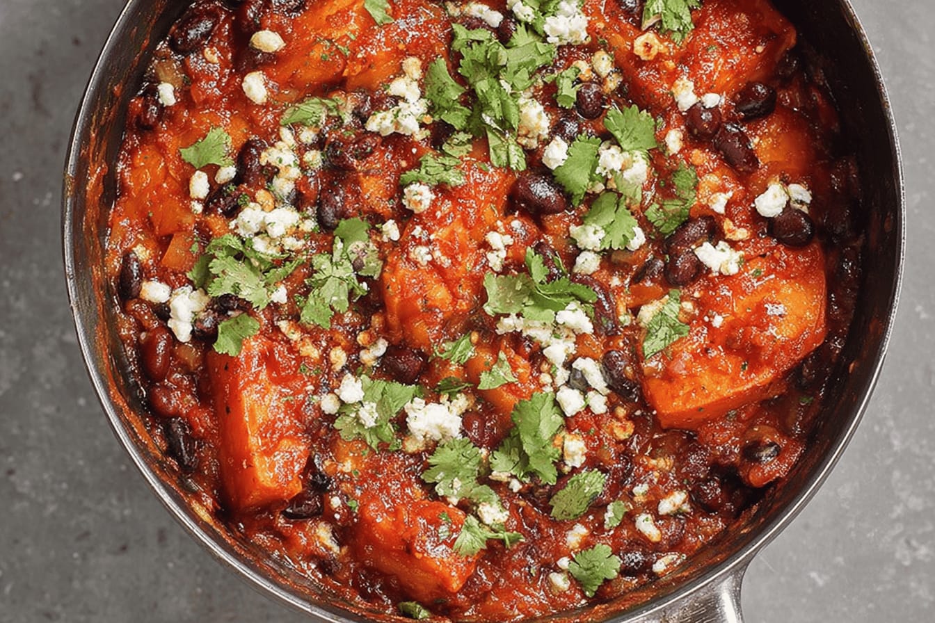Sweet Potato Chilli Recipe by Jamie Oliver