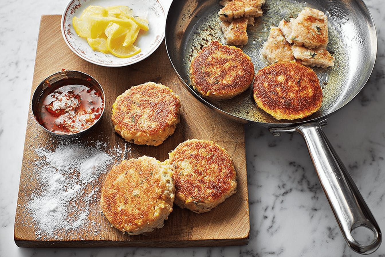 Tin Raid Fishcakes Recipe by Jamie Oliver