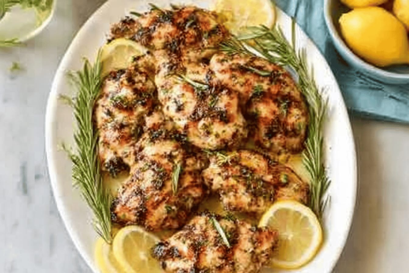 Tuscan Lemon Chicken Recipe Delight