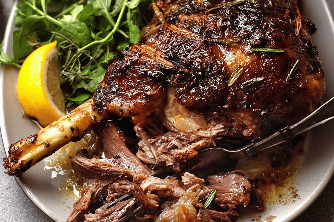 Ultimate 12-Hour Roast Lamb Shoulder Recipe