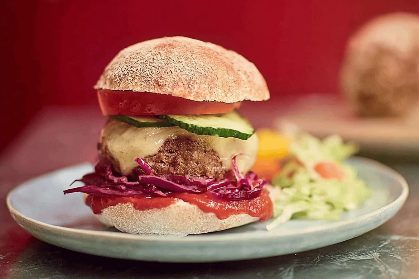 Ultimate Burger Recipe by Jamie Oliver
