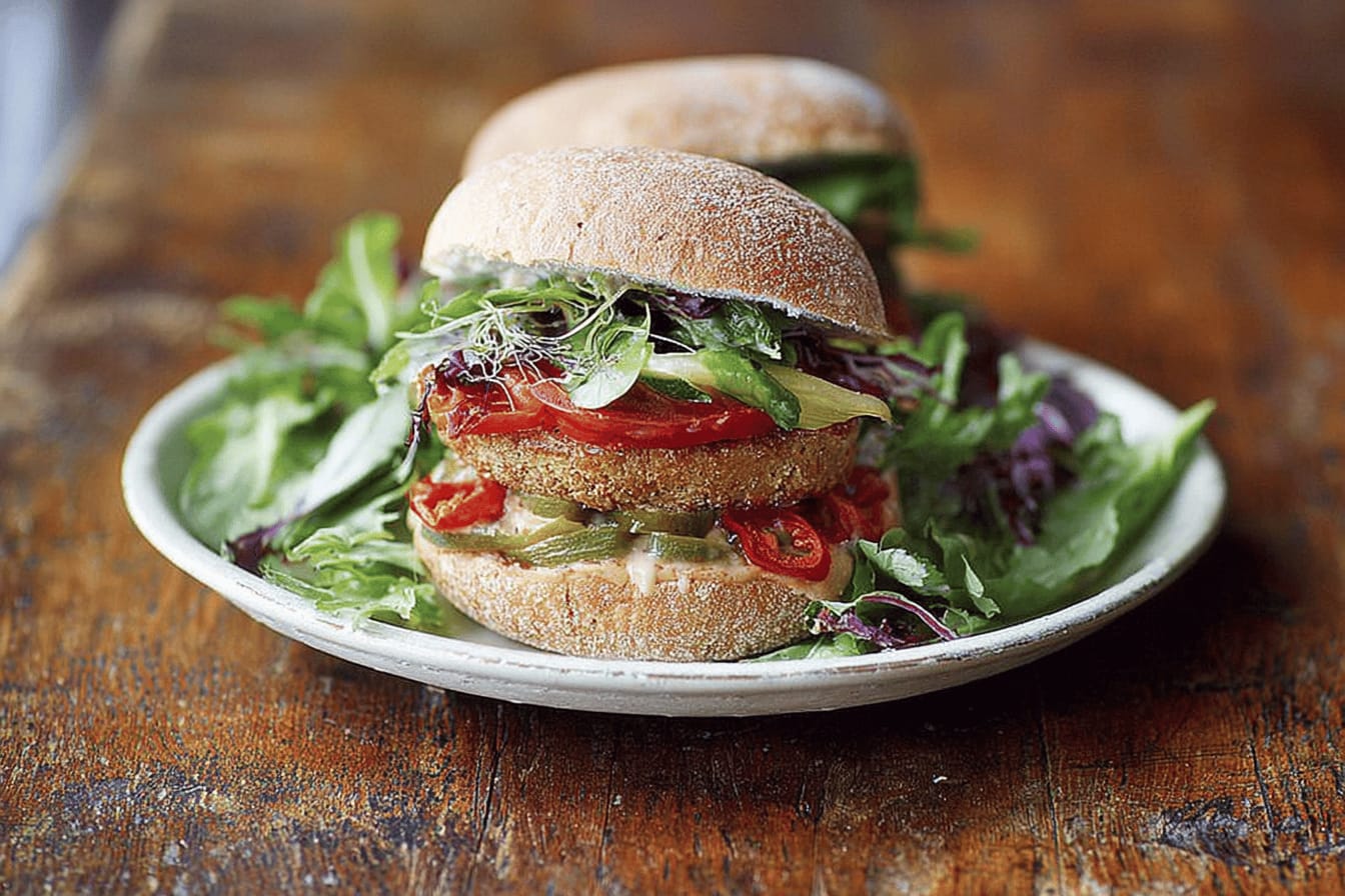 Ultimate Mega Veggie Burger Recipe