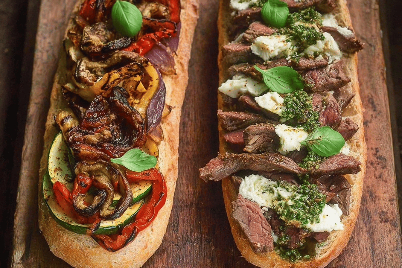 Ultimate Steak Sandwich Recipe by Jamie Oliver