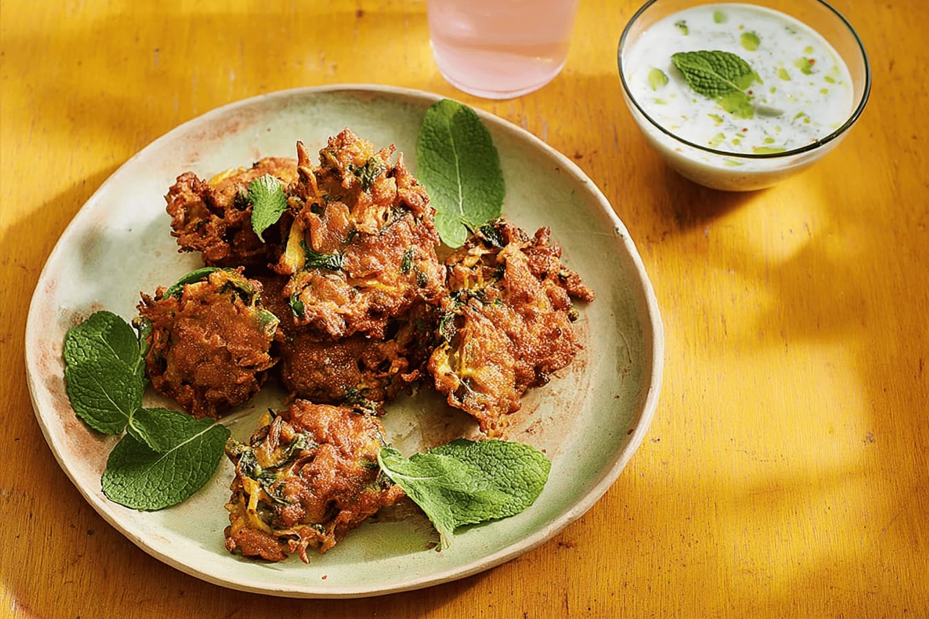 Veggie Bhaji Bites Recipe by Jamie Oliver