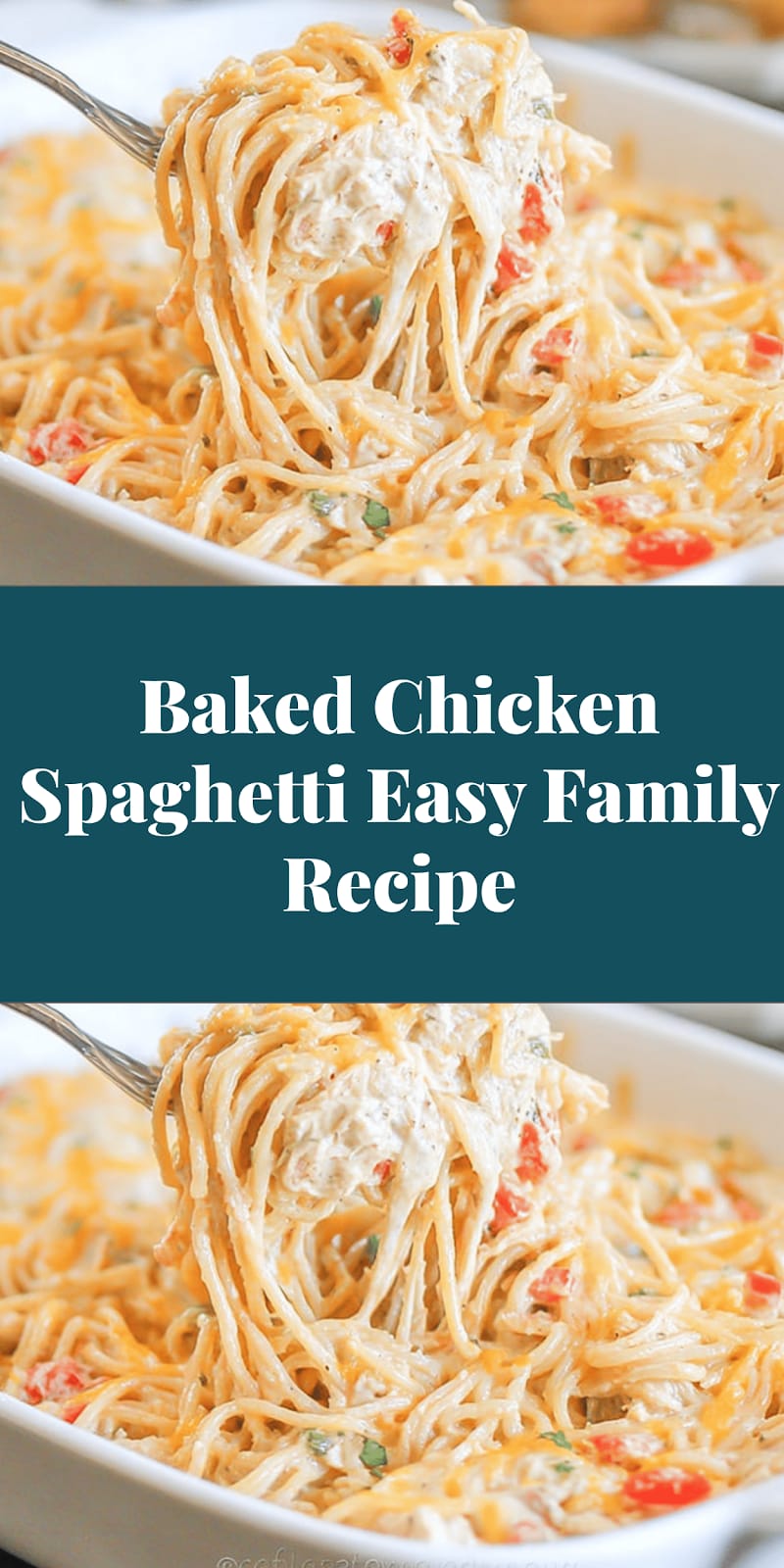 Baked Chicken Spaghetti Easy Family Recipe
