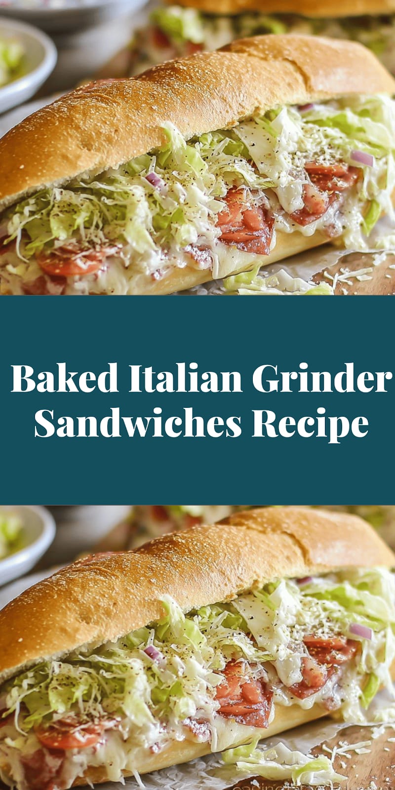 Baked Italian Grinder Sandwiches Recipe