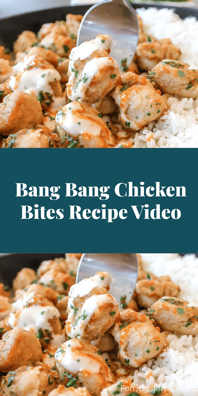 Bang Bang Chicken Bites Recipe Video