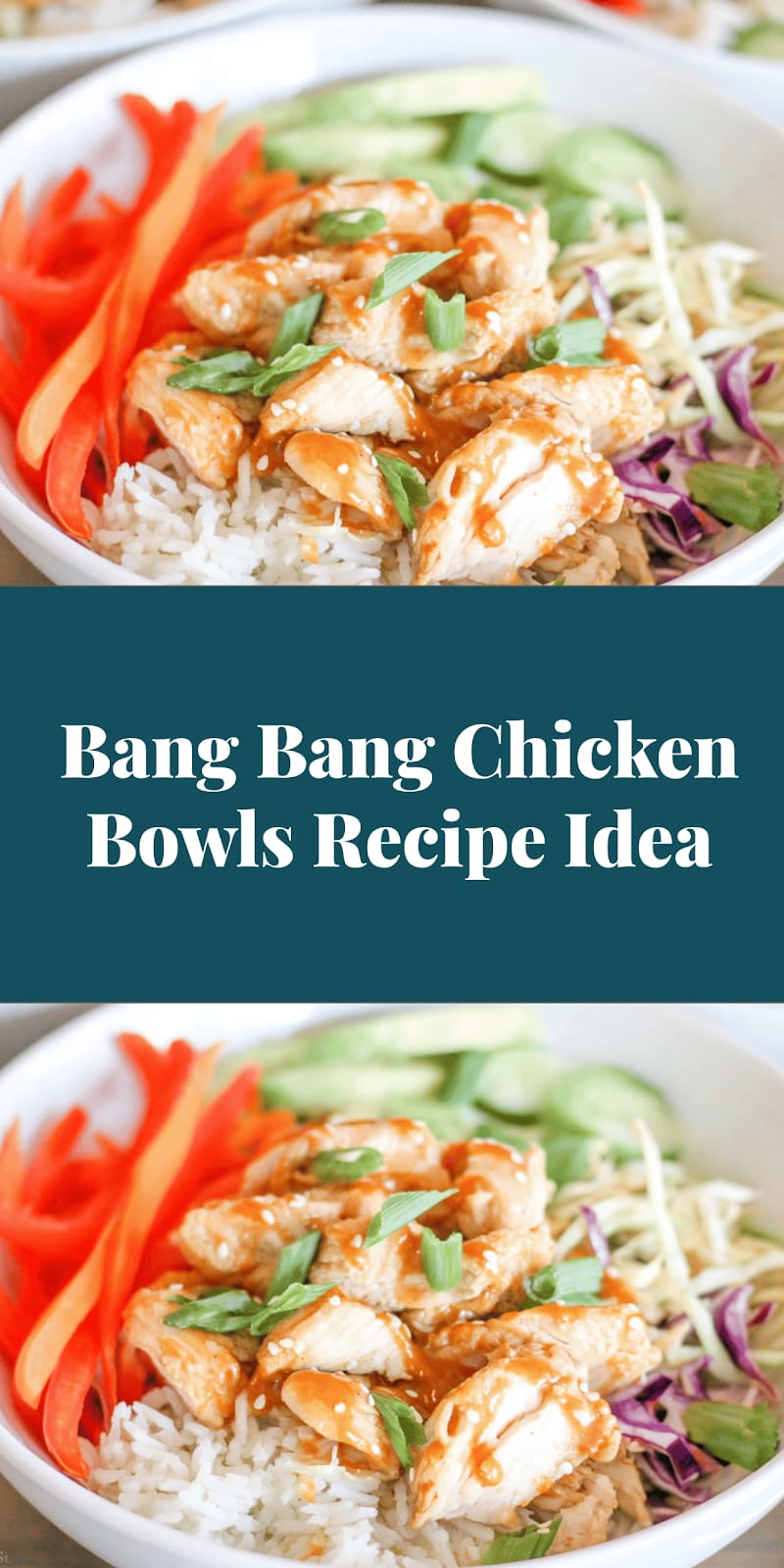 Bang Bang Chicken Bowls Recipe Idea