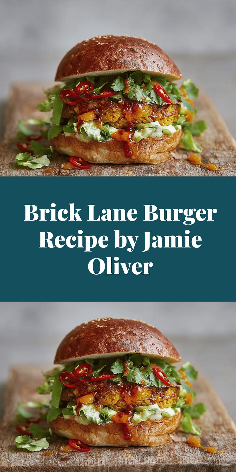 Brick Lane Burger Recipe by Jamie Oliver