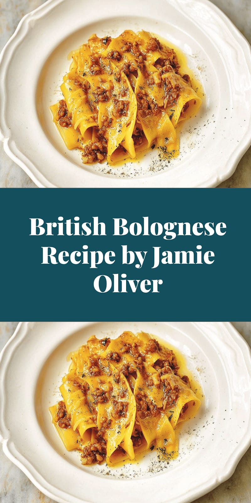 British Bolognese Recipe by Jamie Oliver