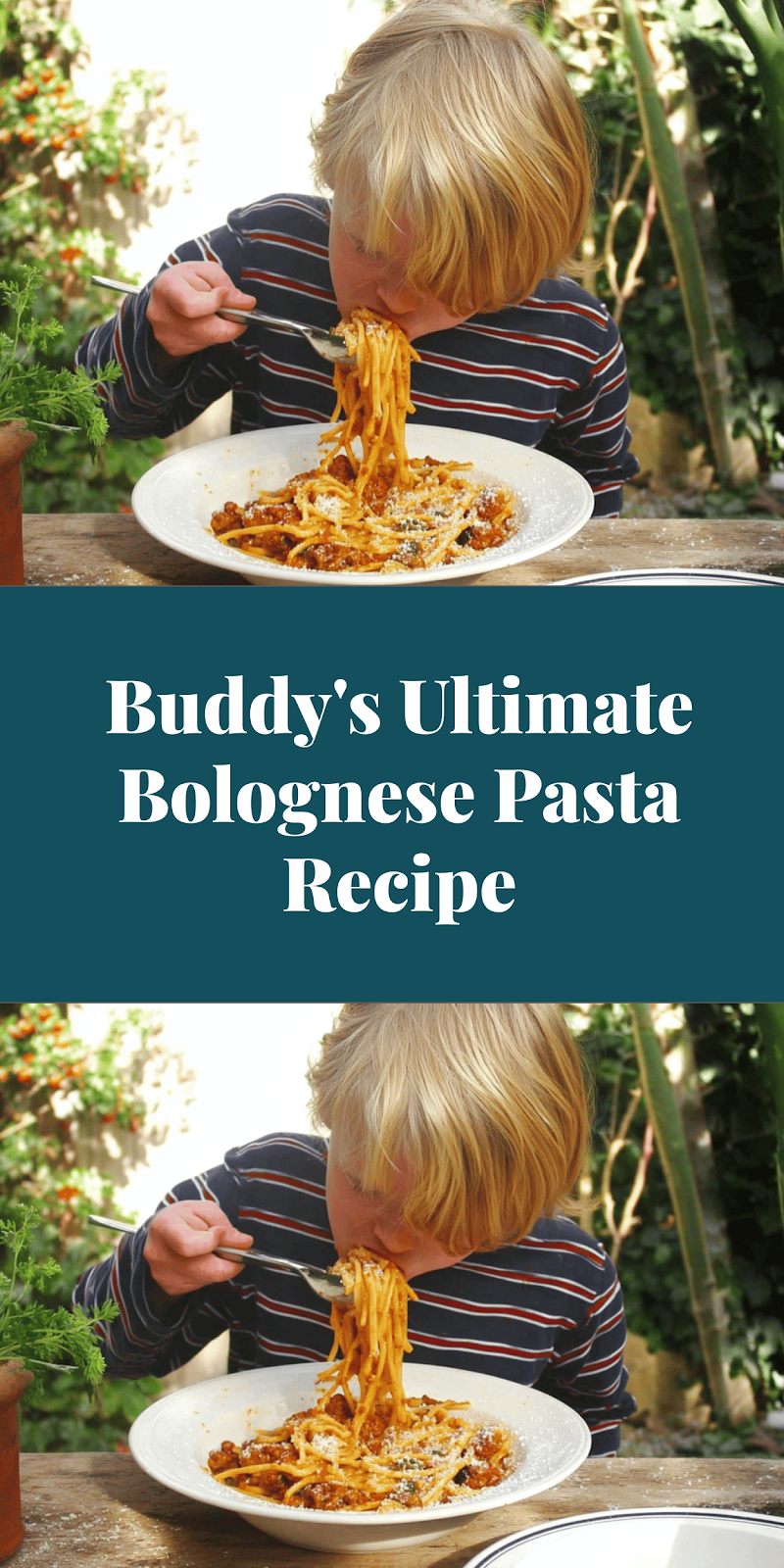 Buddy's Ultimate Bolognese Pasta Recipe