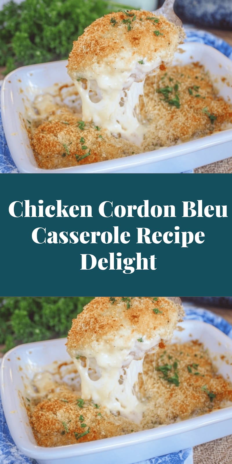Chicken Cordon Bleu Casserole Recipe Delight