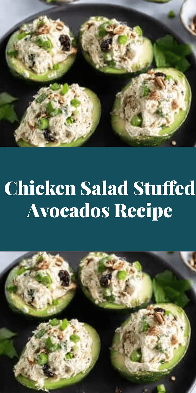 Chicken Salad Stuffed Avocados Recipe