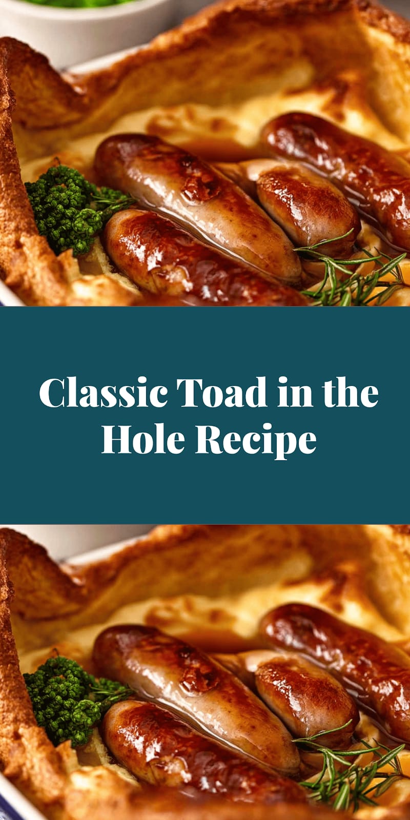 Classic Toad in the Hole Recipe