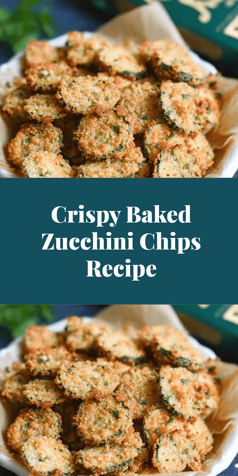 Crispy Baked Zucchini Chips Recipe