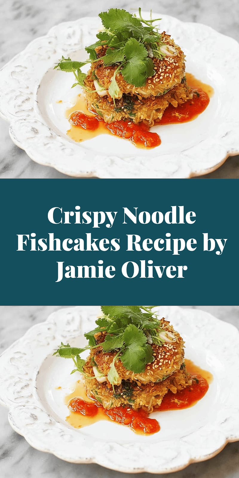Crispy Noodle Fishcakes Recipe by Jamie Oliver