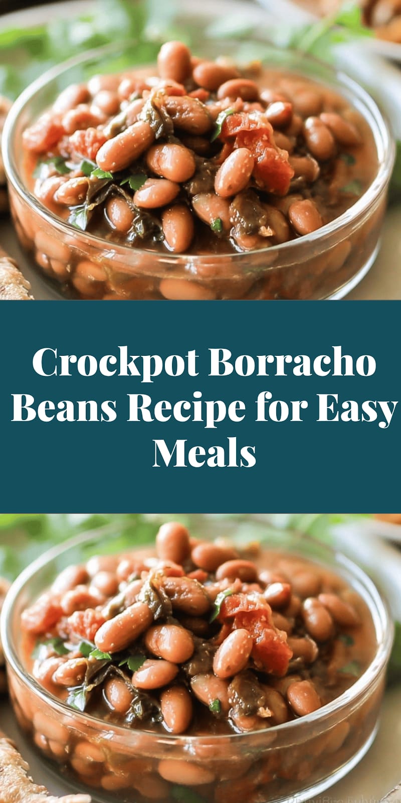 Crockpot Borracho Beans Recipe for Easy Meals