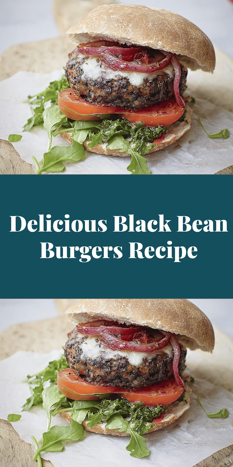 Delicious Black Bean Burgers Recipe