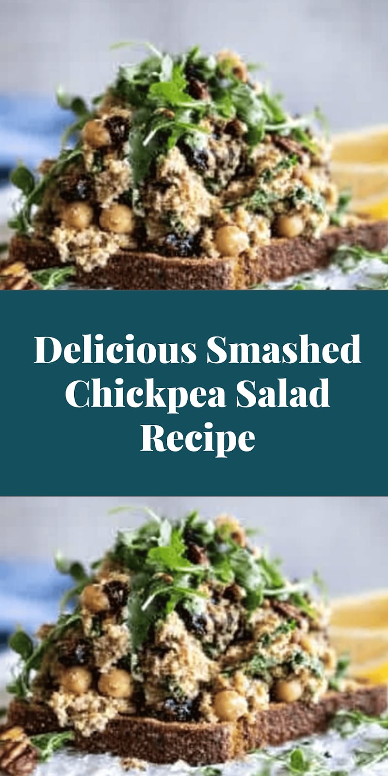 Delicious Smashed Chickpea Salad Recipe