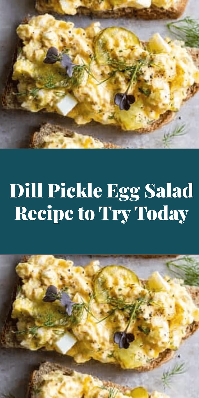 Dill Pickle Egg Salad Recipe to Try Today