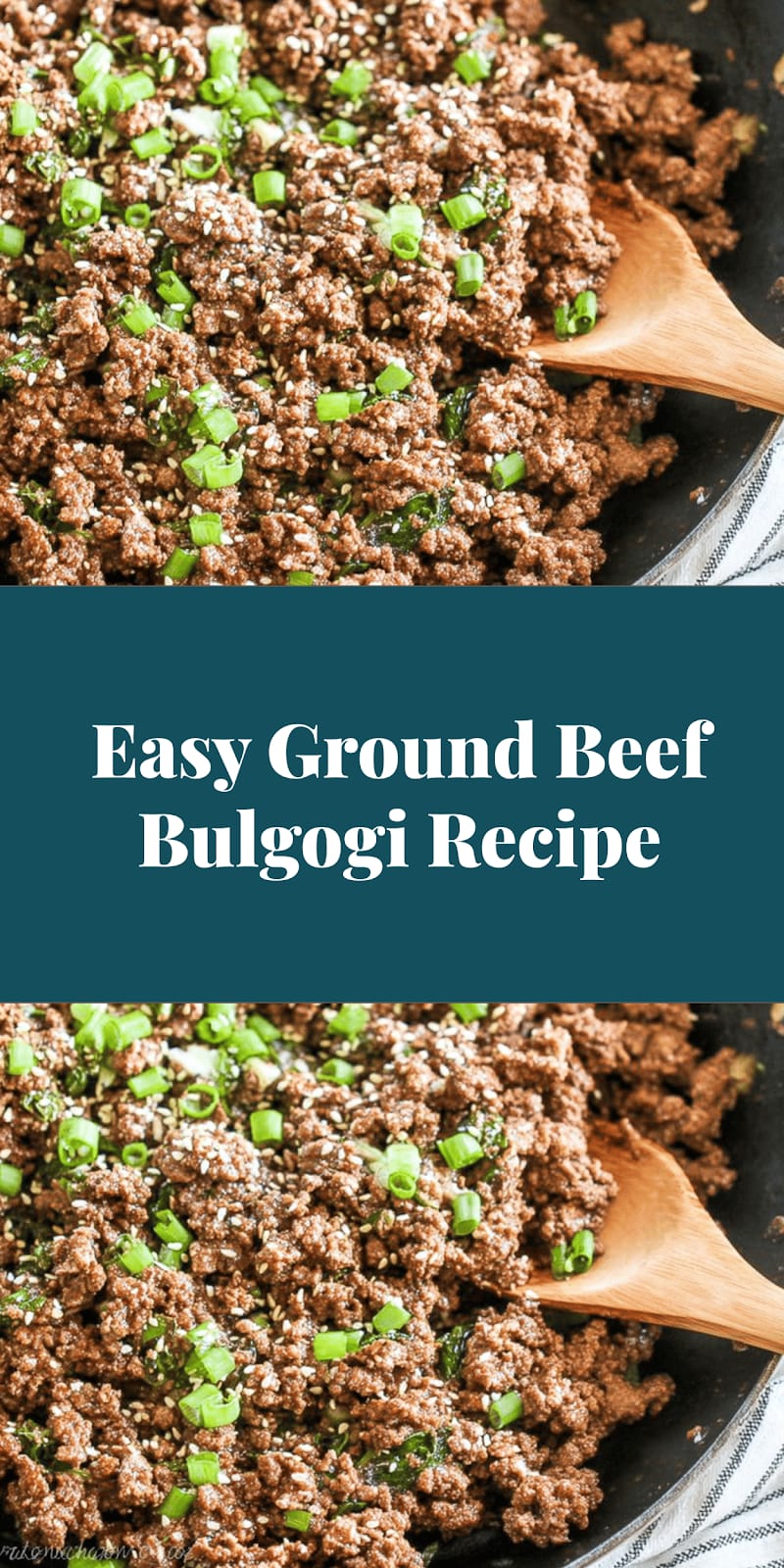 Easy Ground Beef Bulgogi Recipe