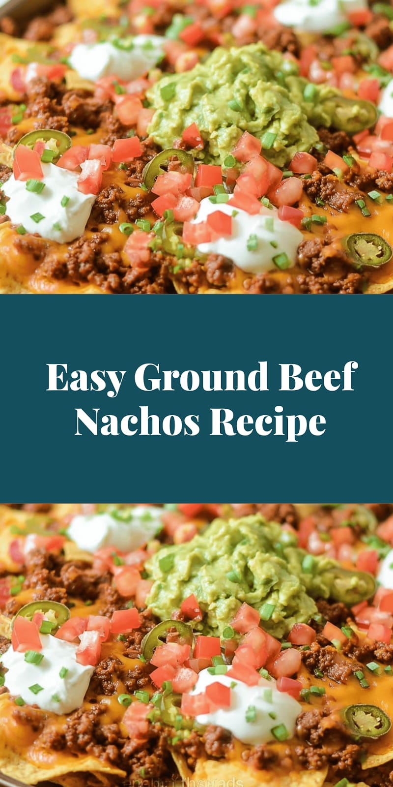 Easy Ground Beef Nachos Recipe