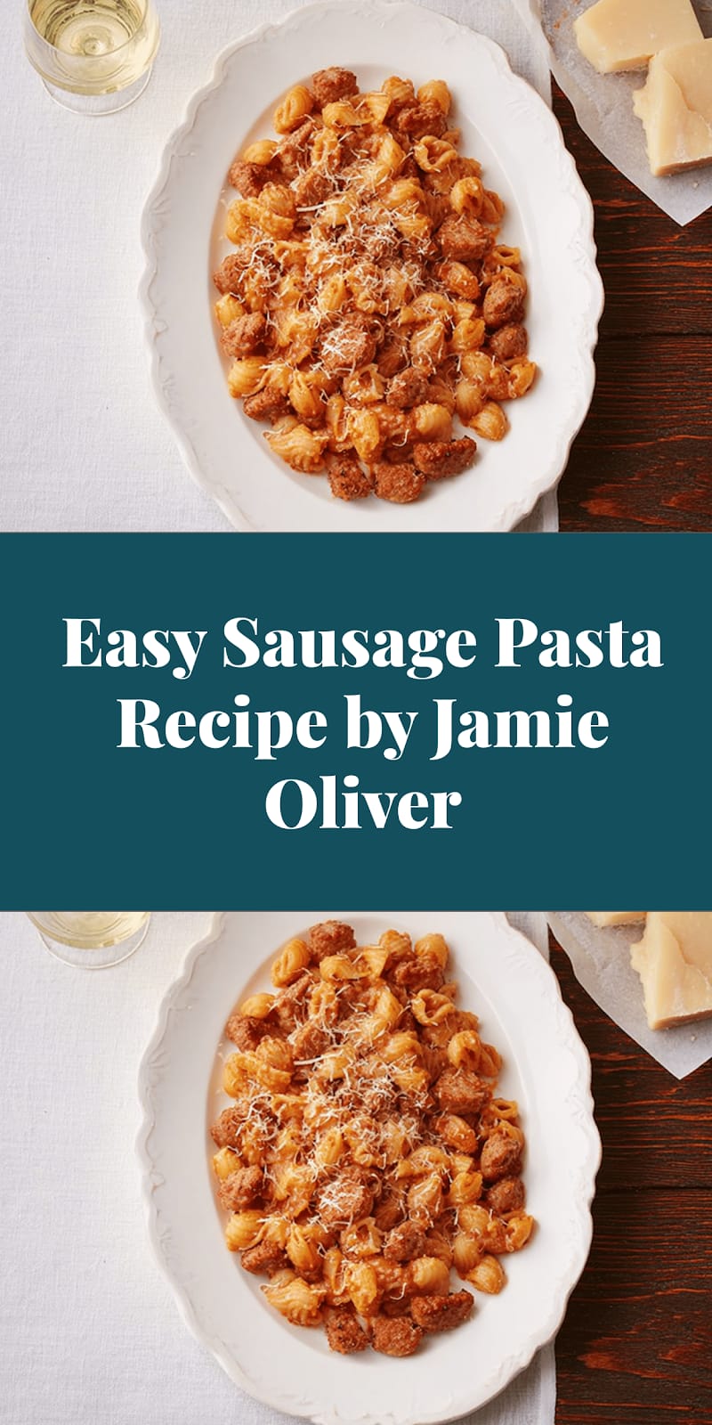 Easy Sausage Pasta Recipe by Jamie Oliver