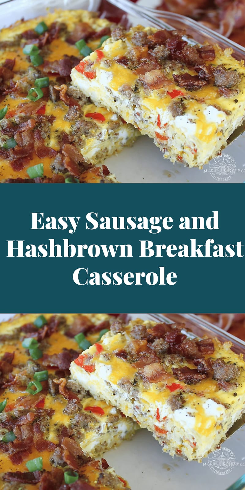 Easy Sausage and Hashbrown Breakfast Casserole