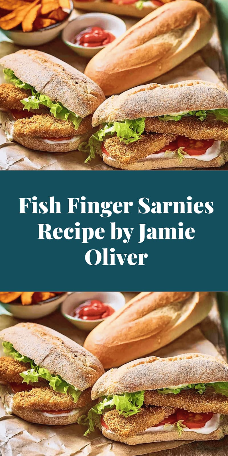 Fish Finger Sarnies Recipe by Jamie Oliver
