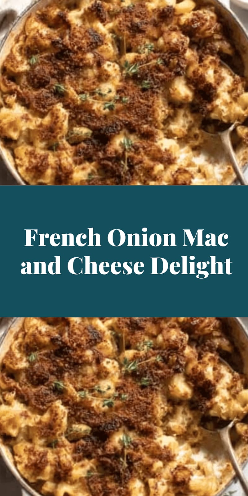 French Onion Mac and Cheese Delight