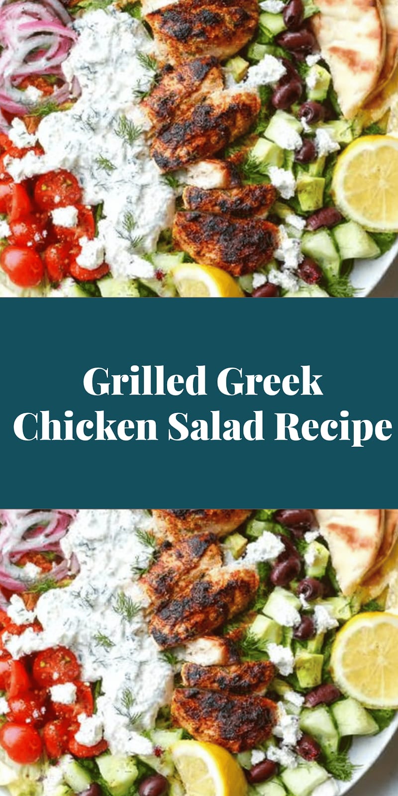 Grilled Greek Chicken Salad Recipe