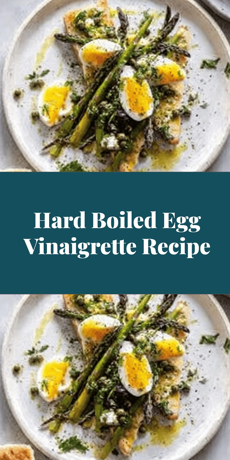 Hard Boiled Egg Vinaigrette Recipe