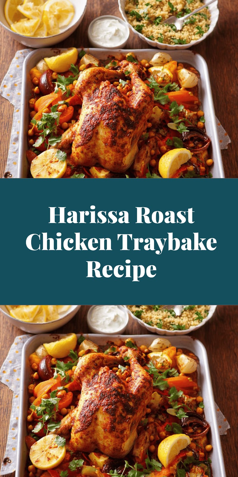 Harissa Roast Chicken Traybake Recipe