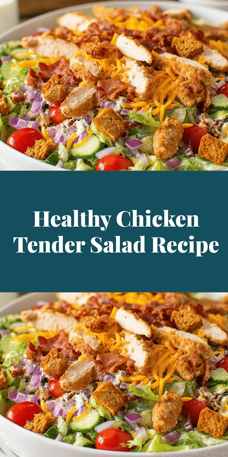 Healthy Chicken Tender Salad Recipe