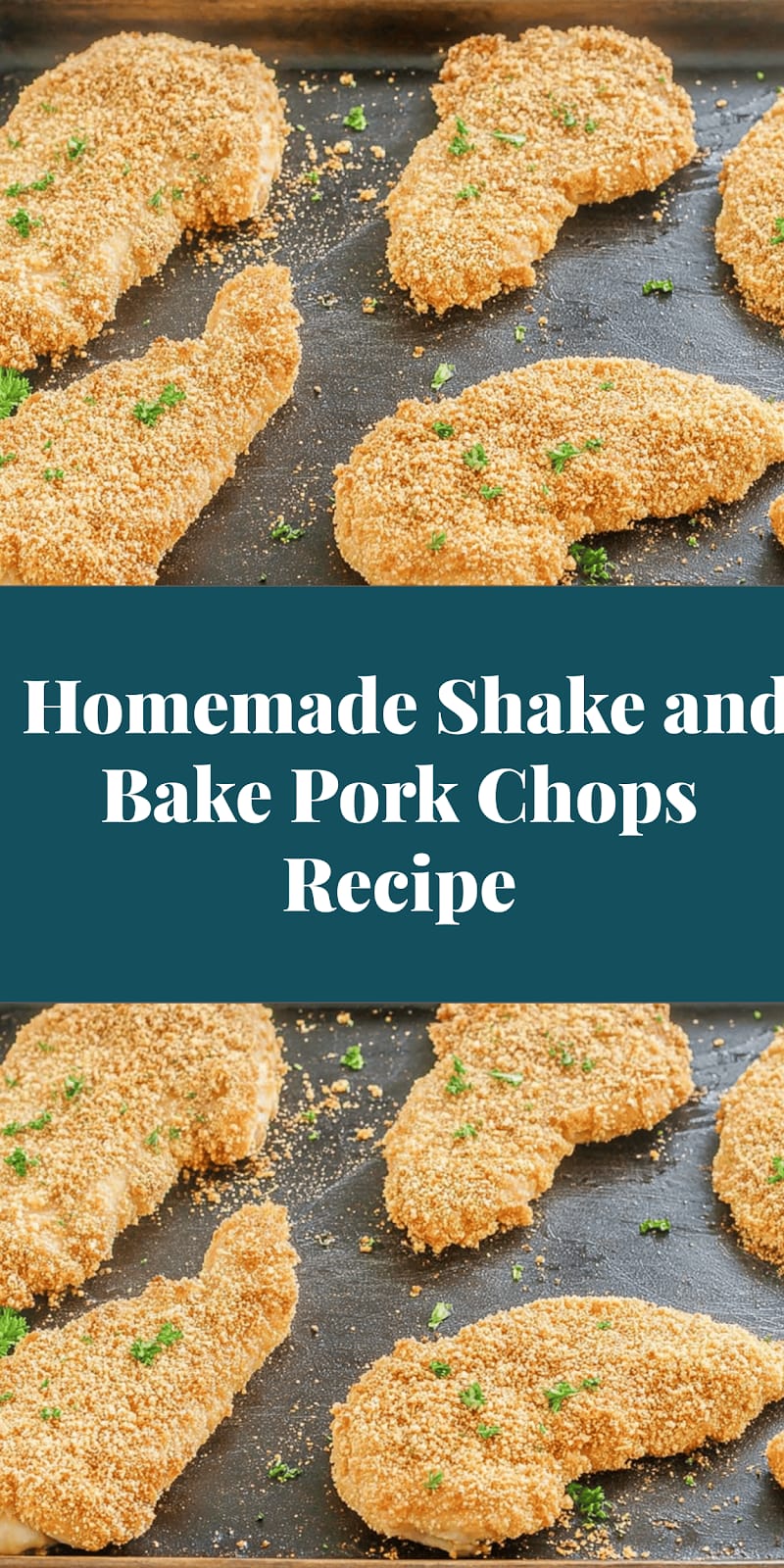 Homemade Shake and Bake Pork Chops Recipe