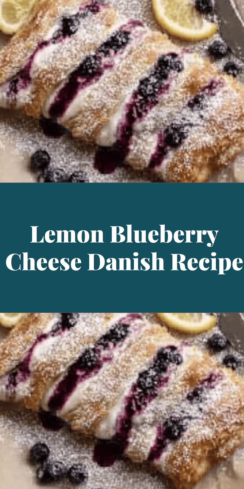 Lemon Blueberry Cheese Danish Recipe