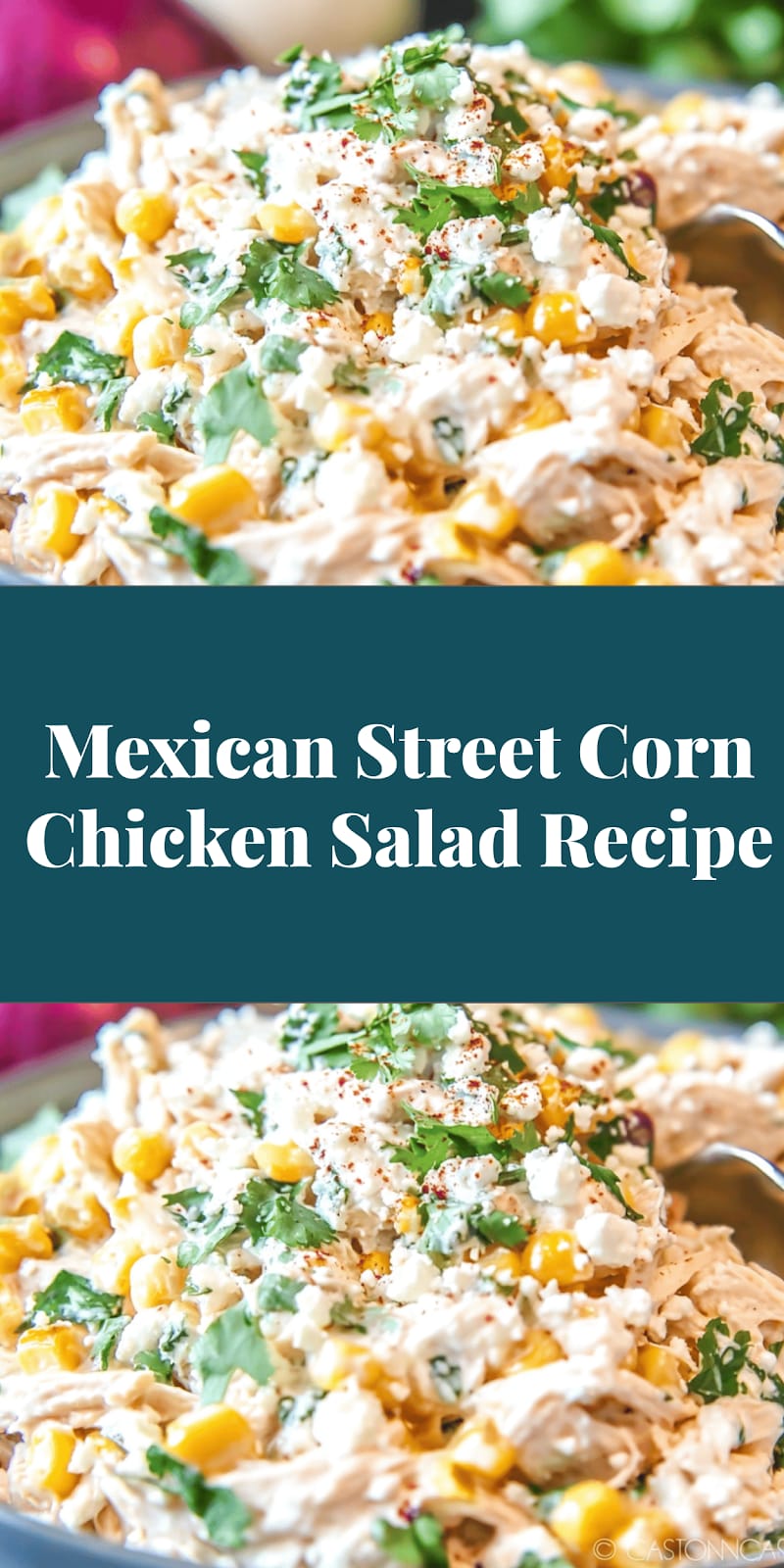 Mexican Street Corn Chicken Salad Recipe