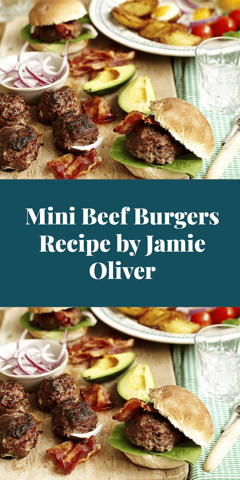 Mini Beef Burgers Recipe by Jamie Oliver