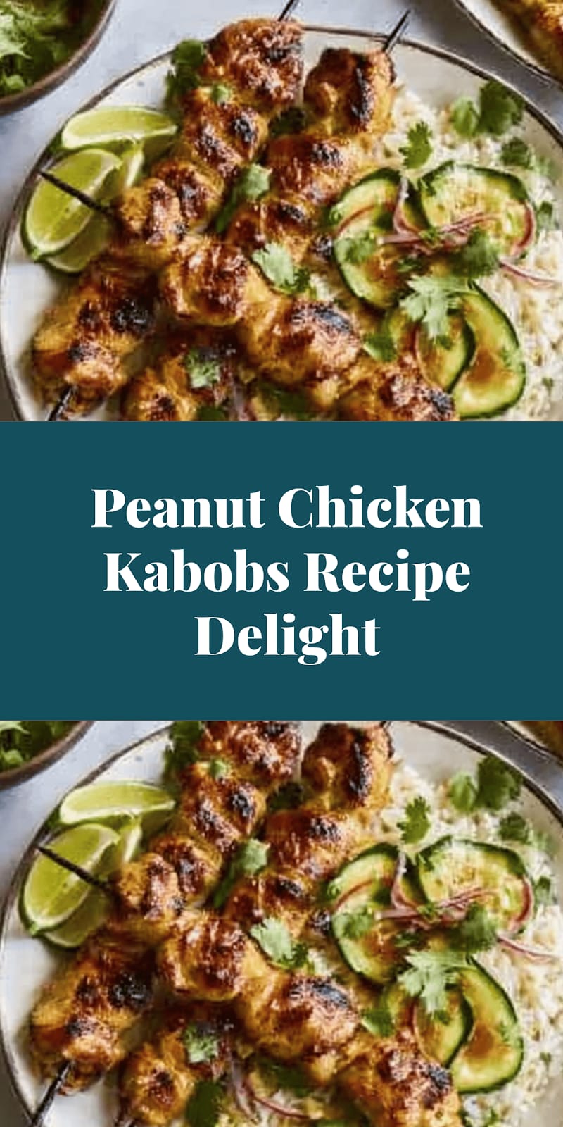 Peanut Chicken Kabobs Recipe Delight