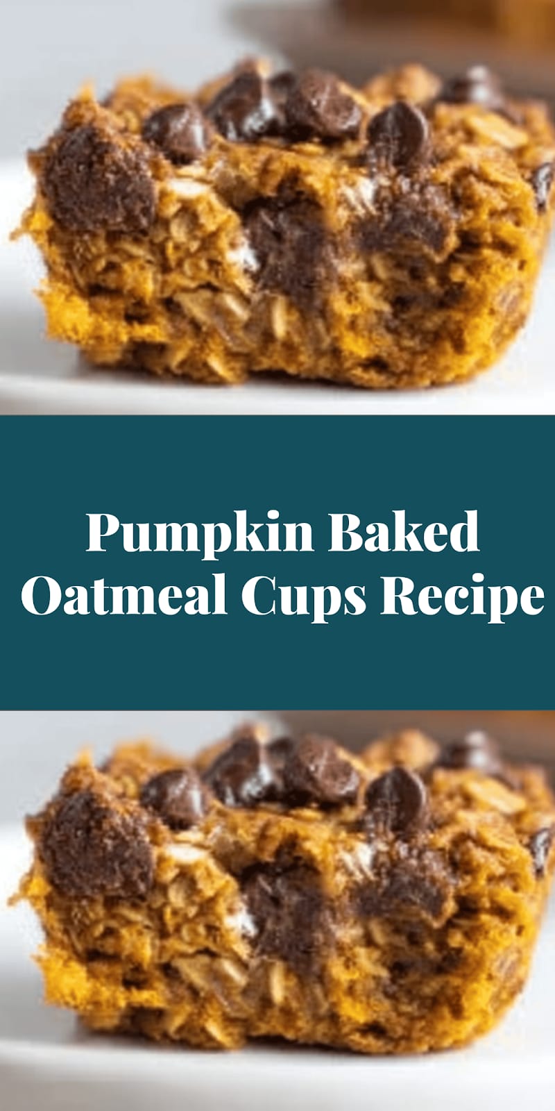 Pumpkin Baked Oatmeal Cups Recipe
