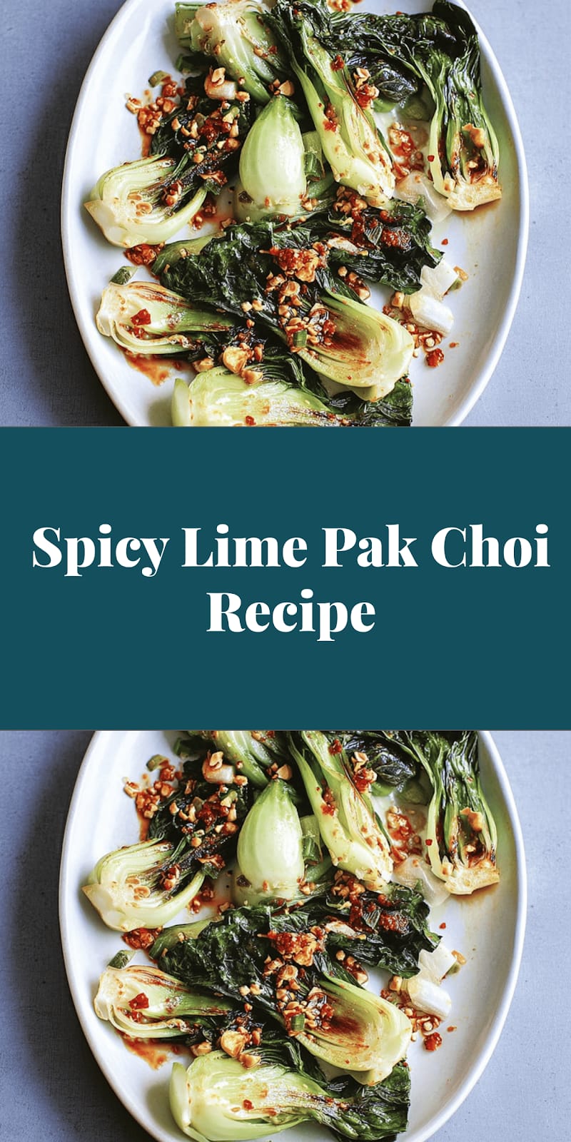 Spicy Lime Pak Choi Recipe