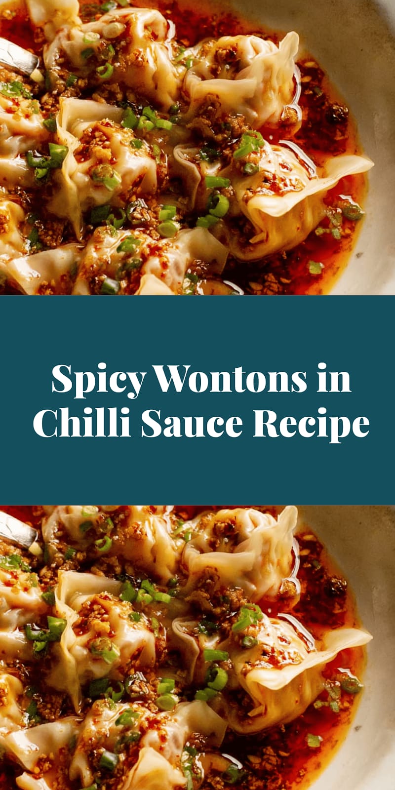 Spicy Wontons in Chilli Sauce Recipe