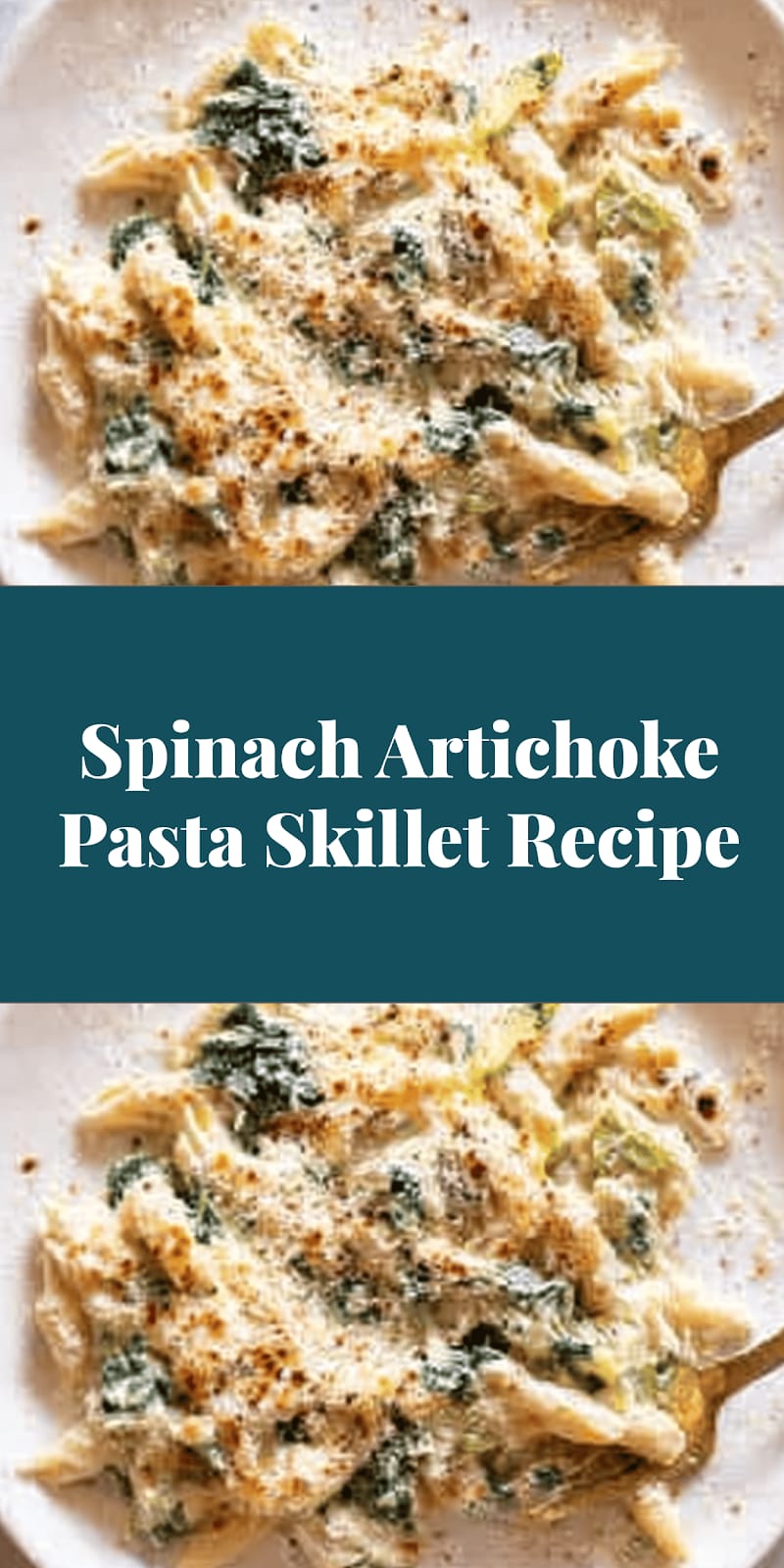 Spinach Artichoke Pasta Skillet Recipe