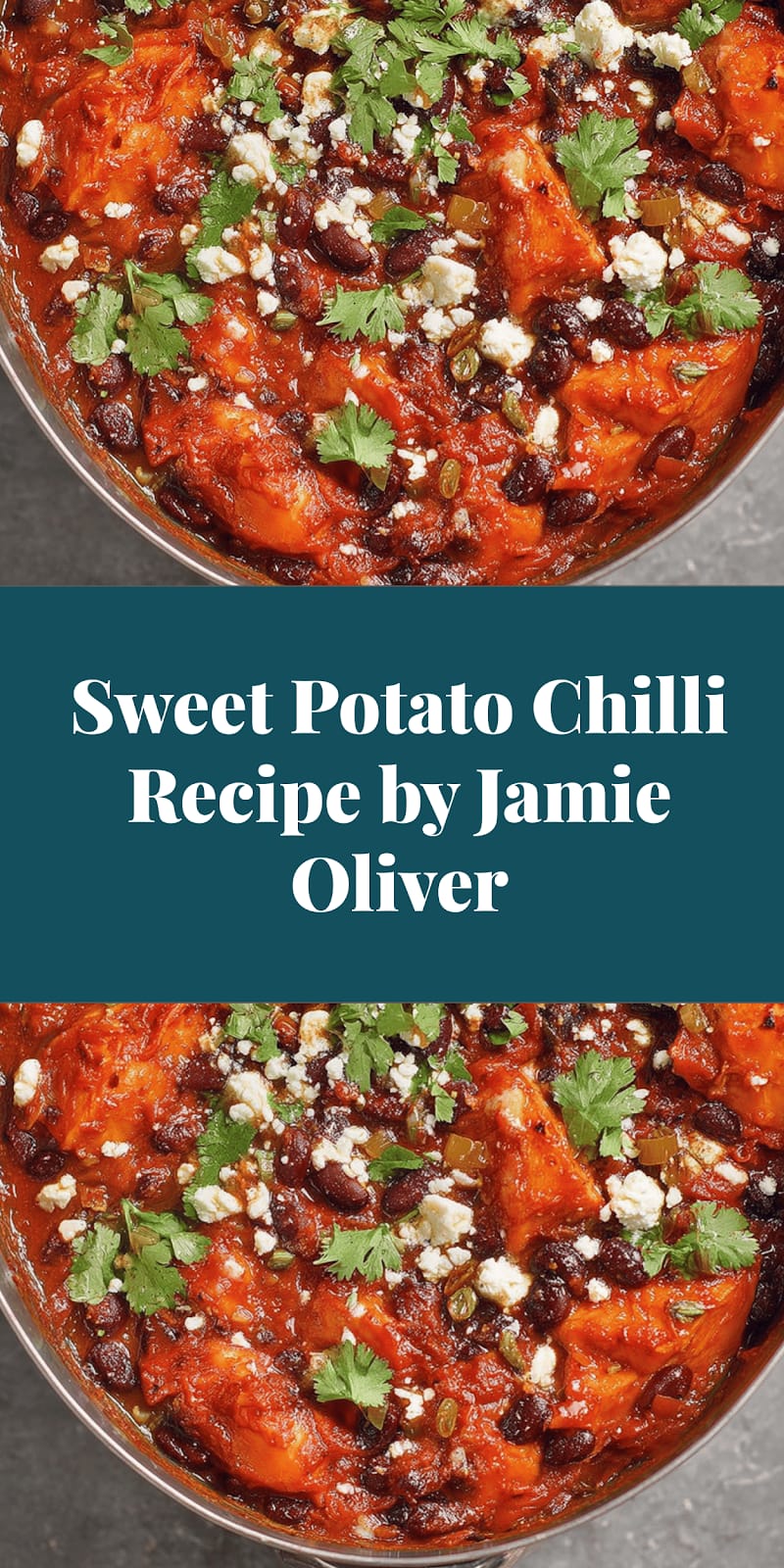 Sweet Potato Chilli Recipe by Jamie Oliver