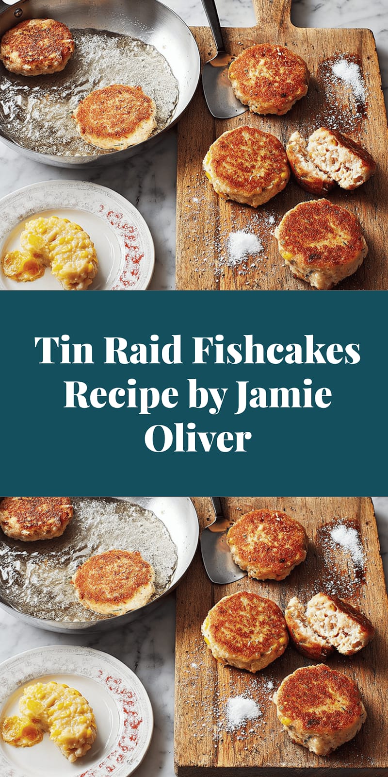 Tin Raid Fishcakes Recipe by Jamie Oliver