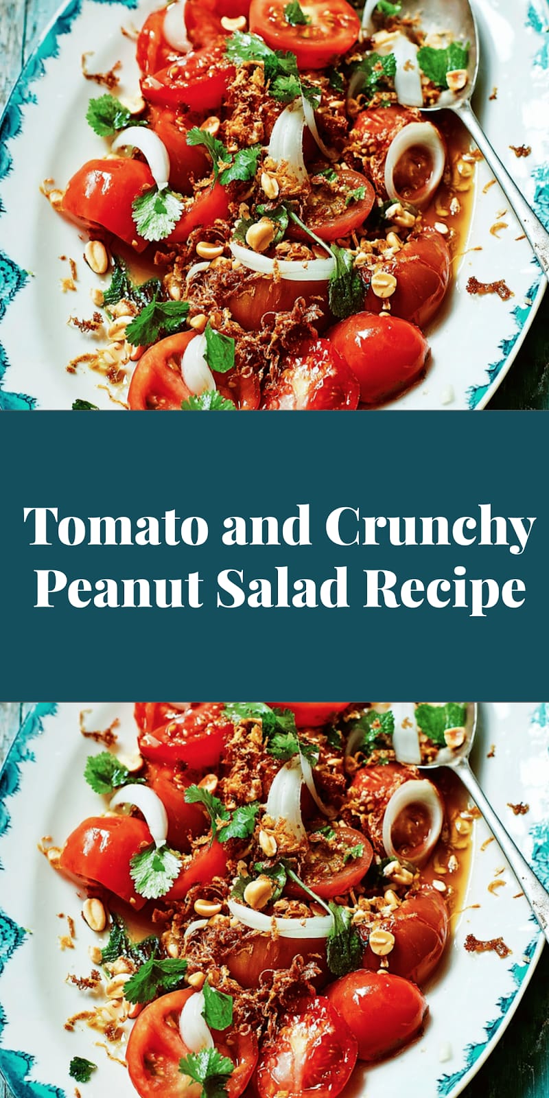 Tomato and Crunchy Peanut Salad Recipe