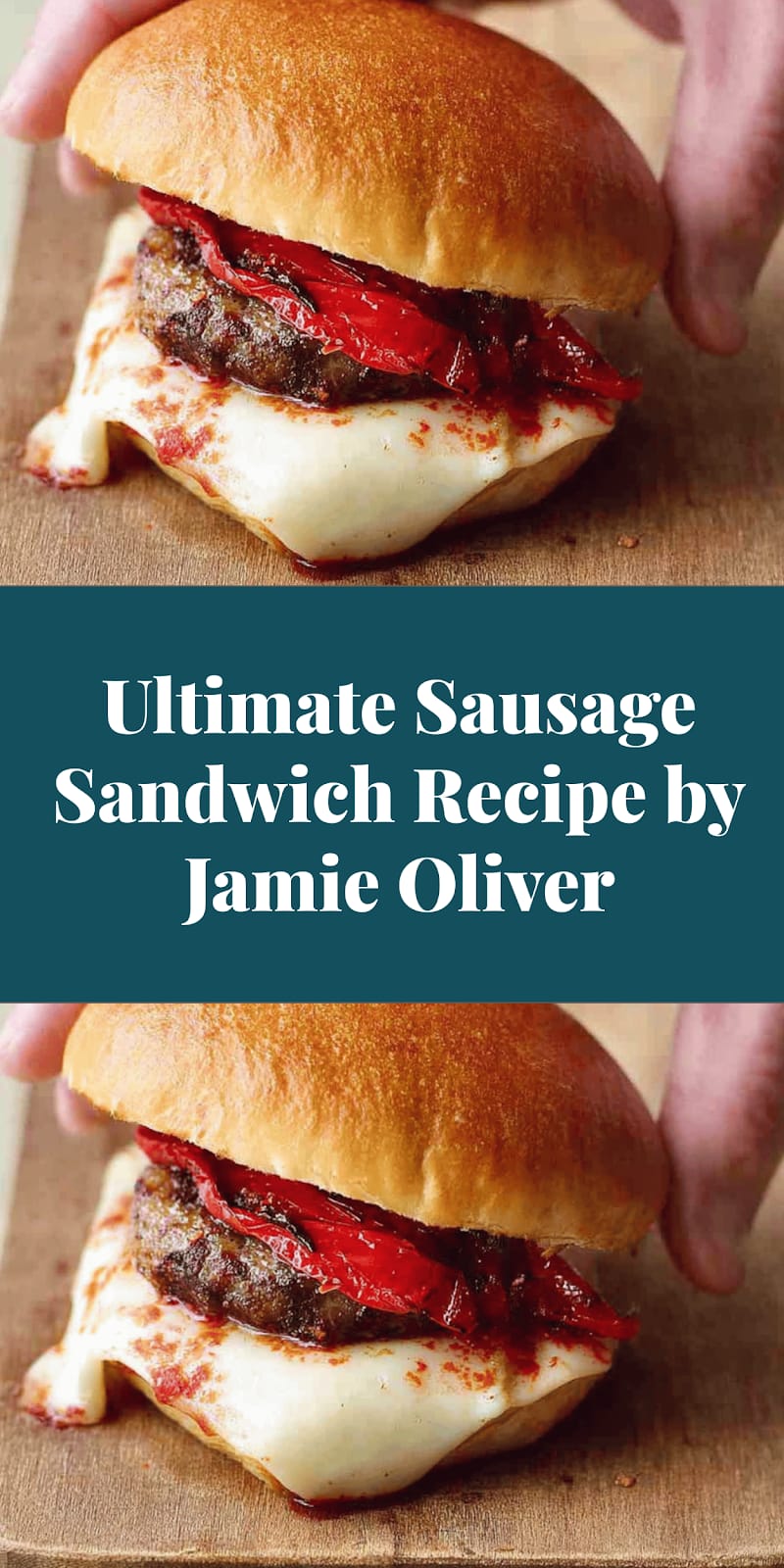 Ultimate Sausage Sandwich Recipe by Jamie Oliver