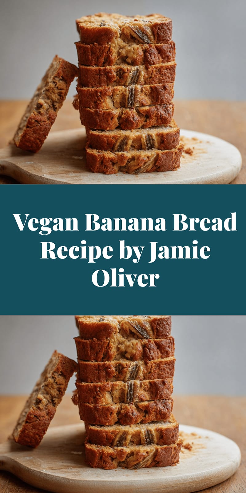 Vegan Banana Bread Recipe by Jamie Oliver