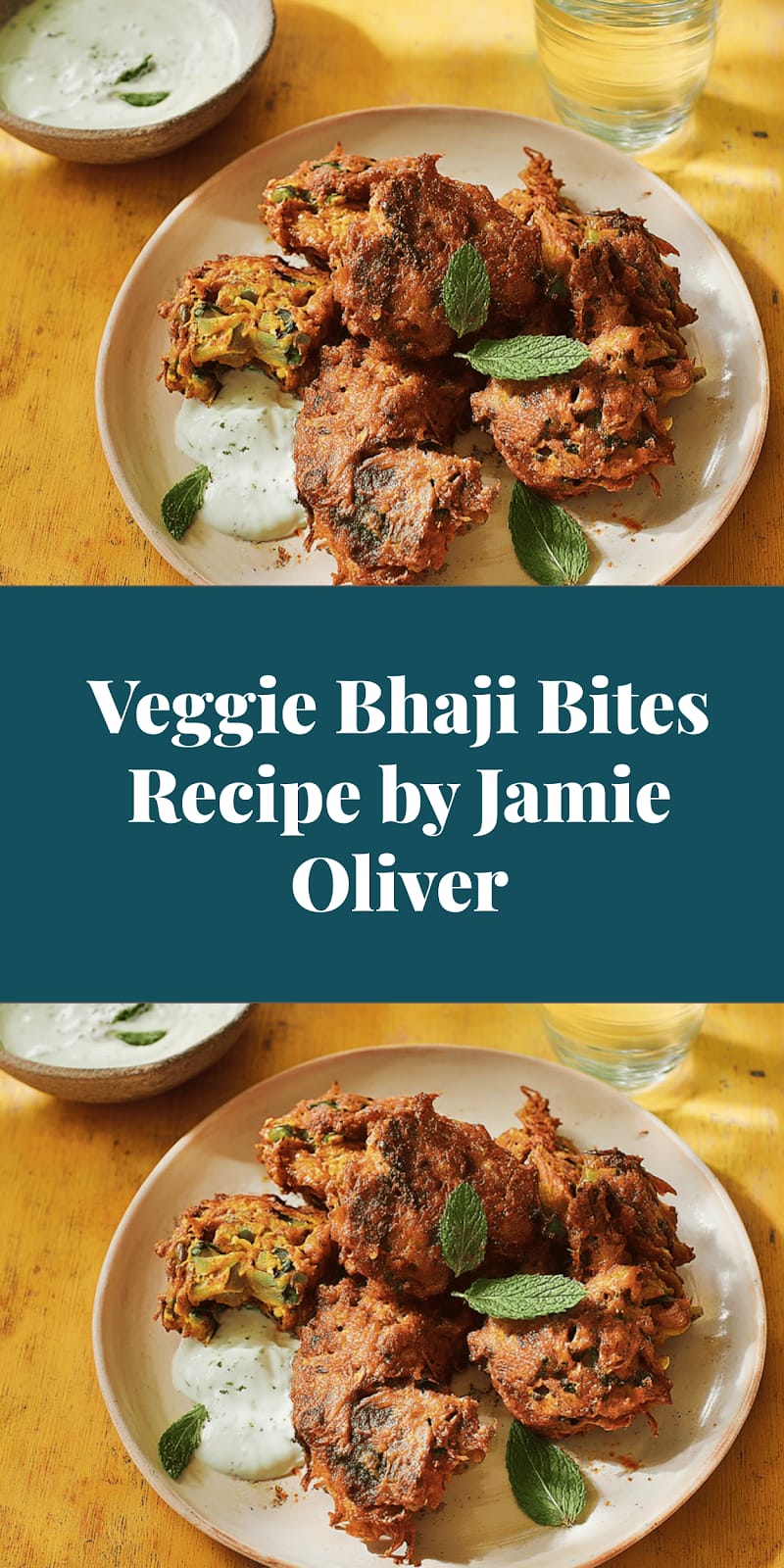 Veggie Bhaji Bites Recipe by Jamie Oliver